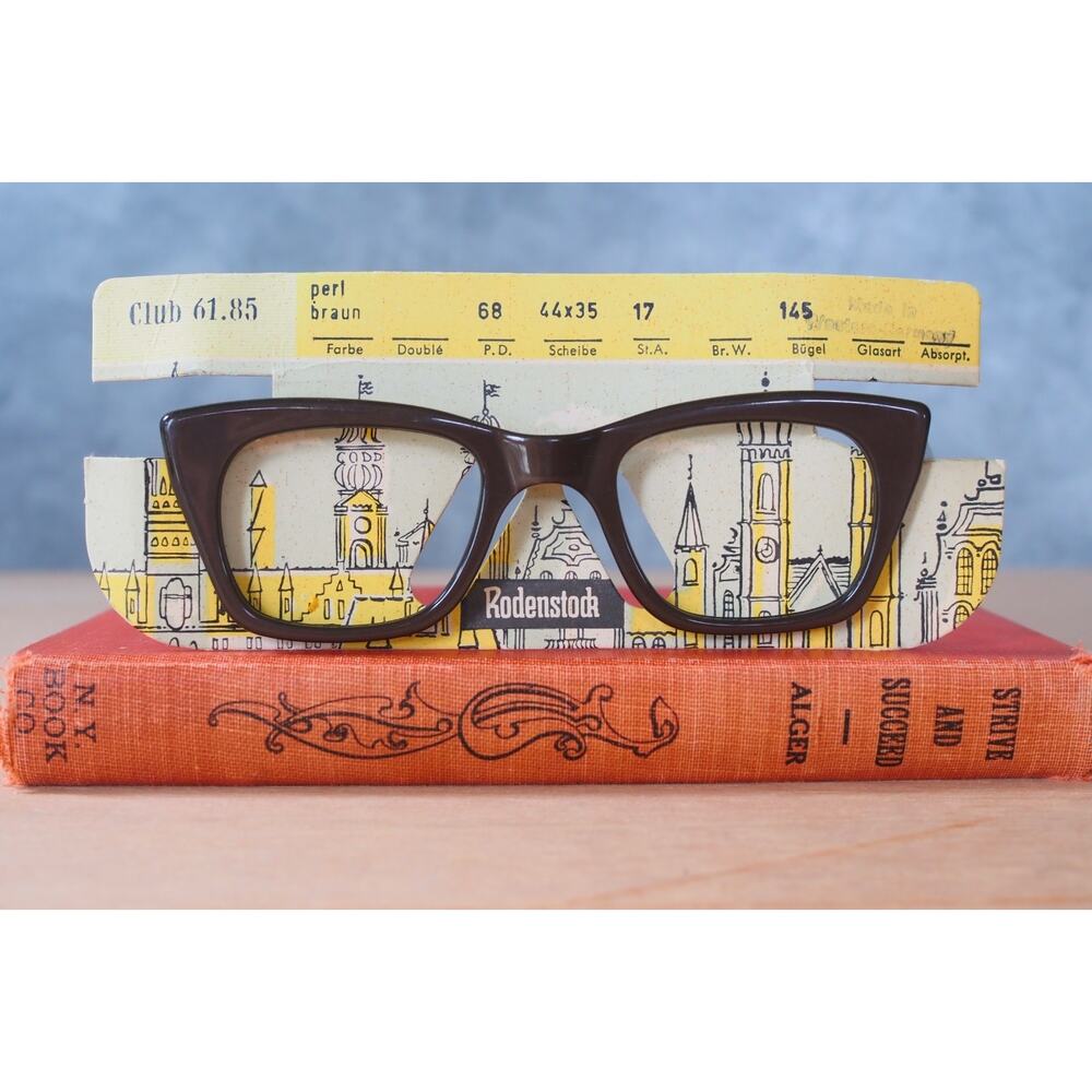 Vintage Eyeglasses 1970s Rodenstock Club Man New Old Stock Germany